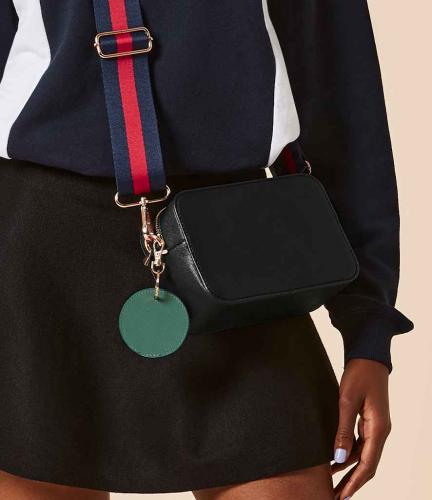 BagBase Boutique Circular Key Clip - SAG - ONE